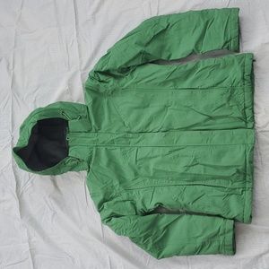 Lands End Squall Jacket Green Women's  Petite 6-8